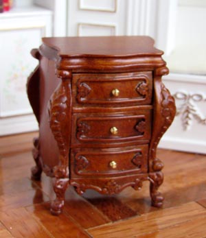 walnut cabinet