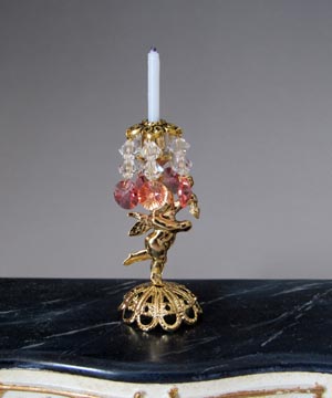 cherub rose peach